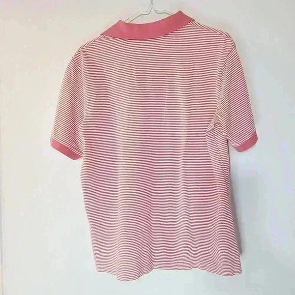Vineyard Vines Pink Striped Polo GUC Mens Size Small - Picture 6 of 7